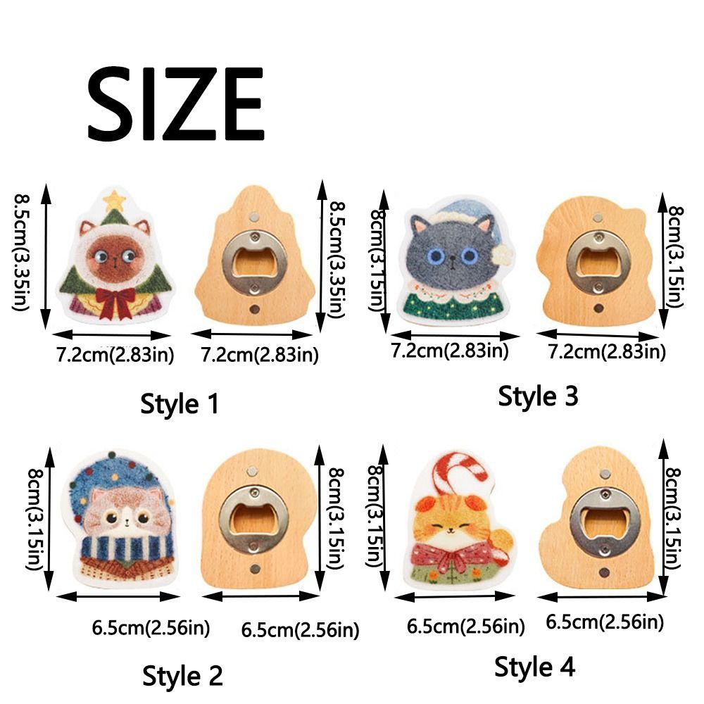 Cute Cat Shaped Bottle Opener Creative Wine Opening Tool  Kitchen Supplies