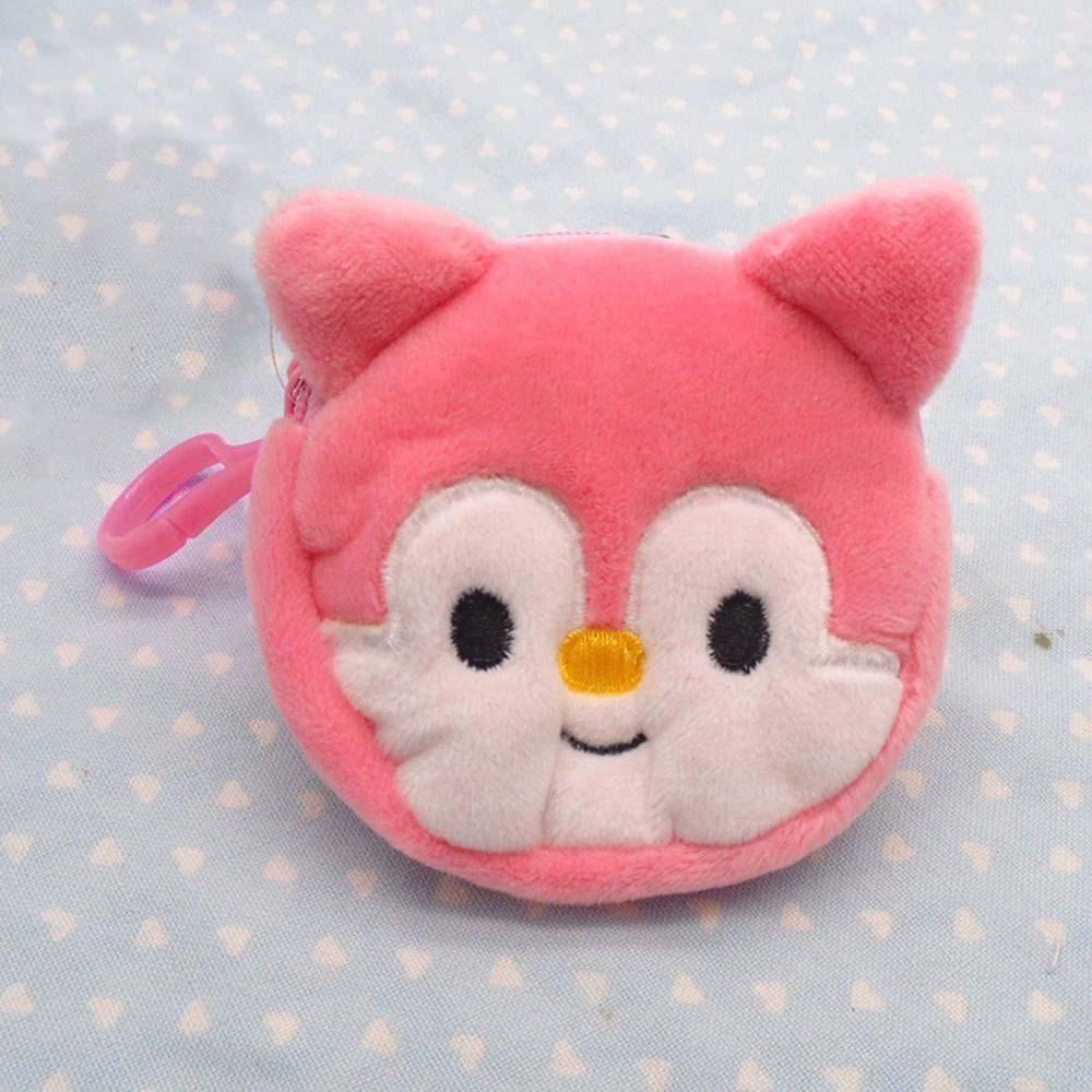 Cartoon Cute Cartoon Plush Coin Purse Small Cute Frog Plush Cion Purse  Change Pouch