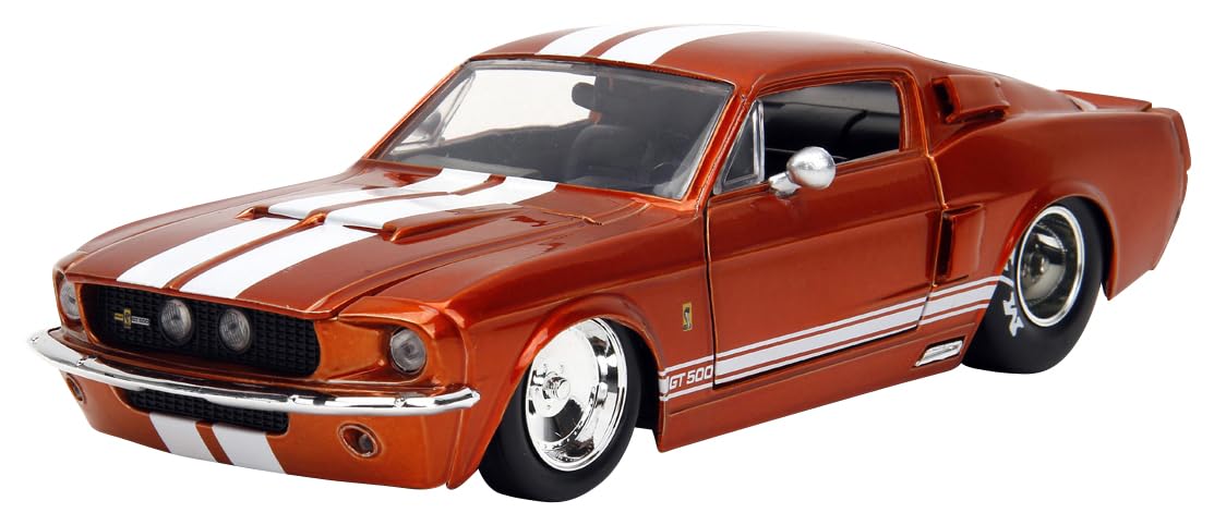 

Jada Toys 1967 Shelby GT500 оранжевый металлик Готовый продукт 1/24