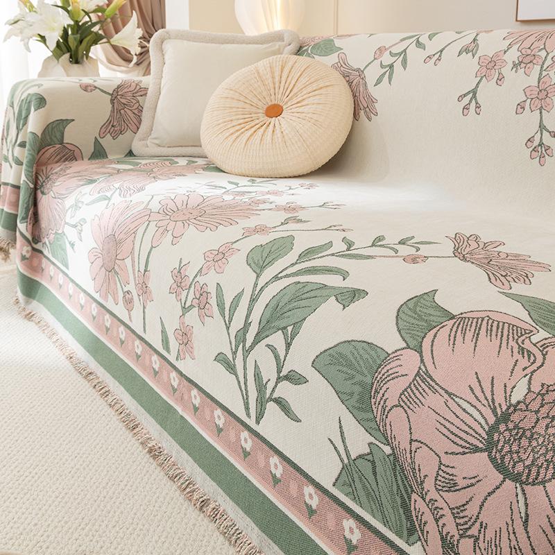Chenille Sofa Towel Four Seasons Universal All-Inclusive Sofa Cover Dust Cover Living Room One-Piece Sofa Large Cover Cloth