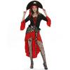 SL קרנבל ליל כל הקדושים מסיבה תצוגה קפטן הקאריביים מלכת פיראטים תחפושת קוספליי COS אירופאי ואמריקאי