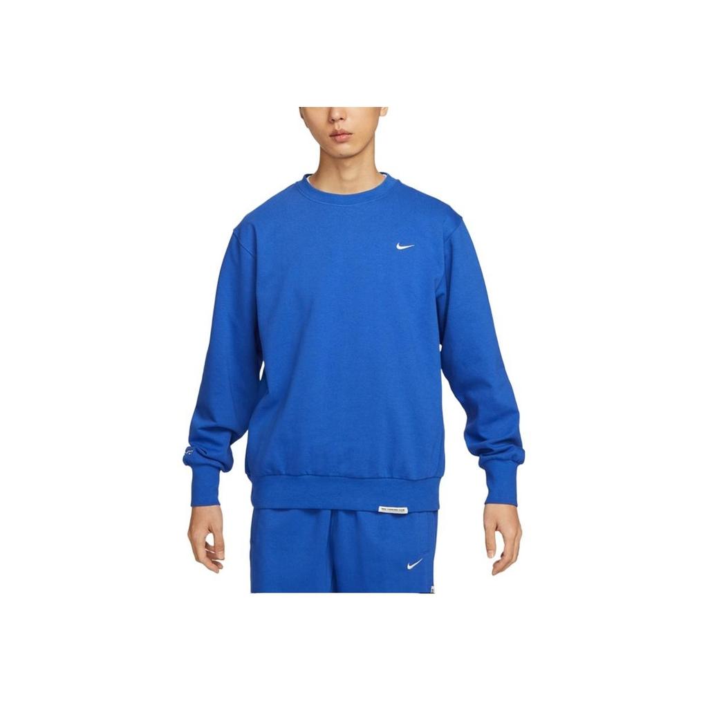 Nike Sweat-shirt ras du cou décontracté de sport standard pour hommes, haut Game-Royal-Blue DQ5821-480