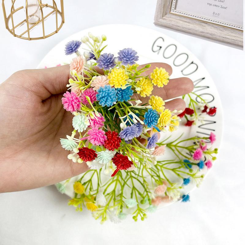Magnetic Mini Ceramic Vase Ins Style Creative Fridge Decoration Glass Vase Home Desktop Ornament Simple Gift