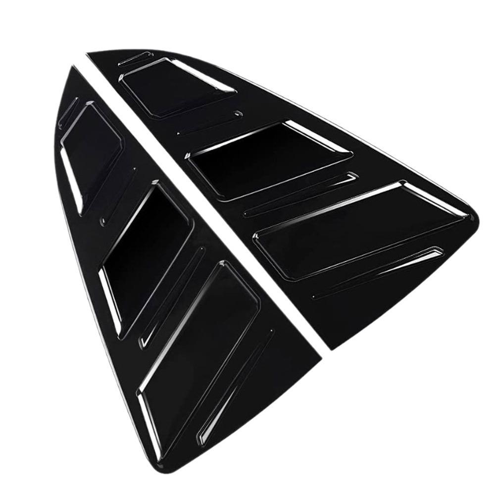 2009-2021 Volkswagen Polo Rear Triangle Window Louver Bright Black Decoration