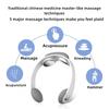 Multi Functional Intelligent Cervical Spine Massager for Home Hot Compress Care, Low-frequency Pulse Neck Hanging Massager
