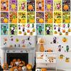 Creative Cm2304010 Cross-border Halloween Pumpkin Puzzles Fun Decoration Stickers Set