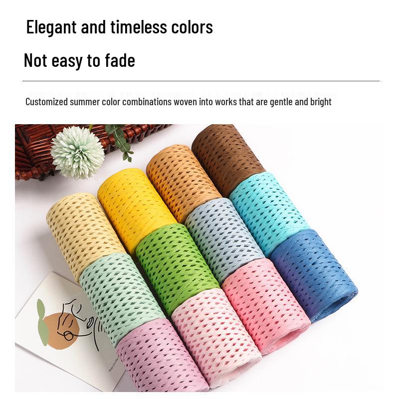 Cotton Raffia Yarn for Crocheting and Knitting Summer Hats and Bags