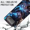 Dabi MHA My Hero A-Academy Phone Case For Samsung Galaxy Z Flip3 Flip4 Flip5 Flip6 Flip7 For Z Flip 7 6 5 4 3 5G Hard Folding Co