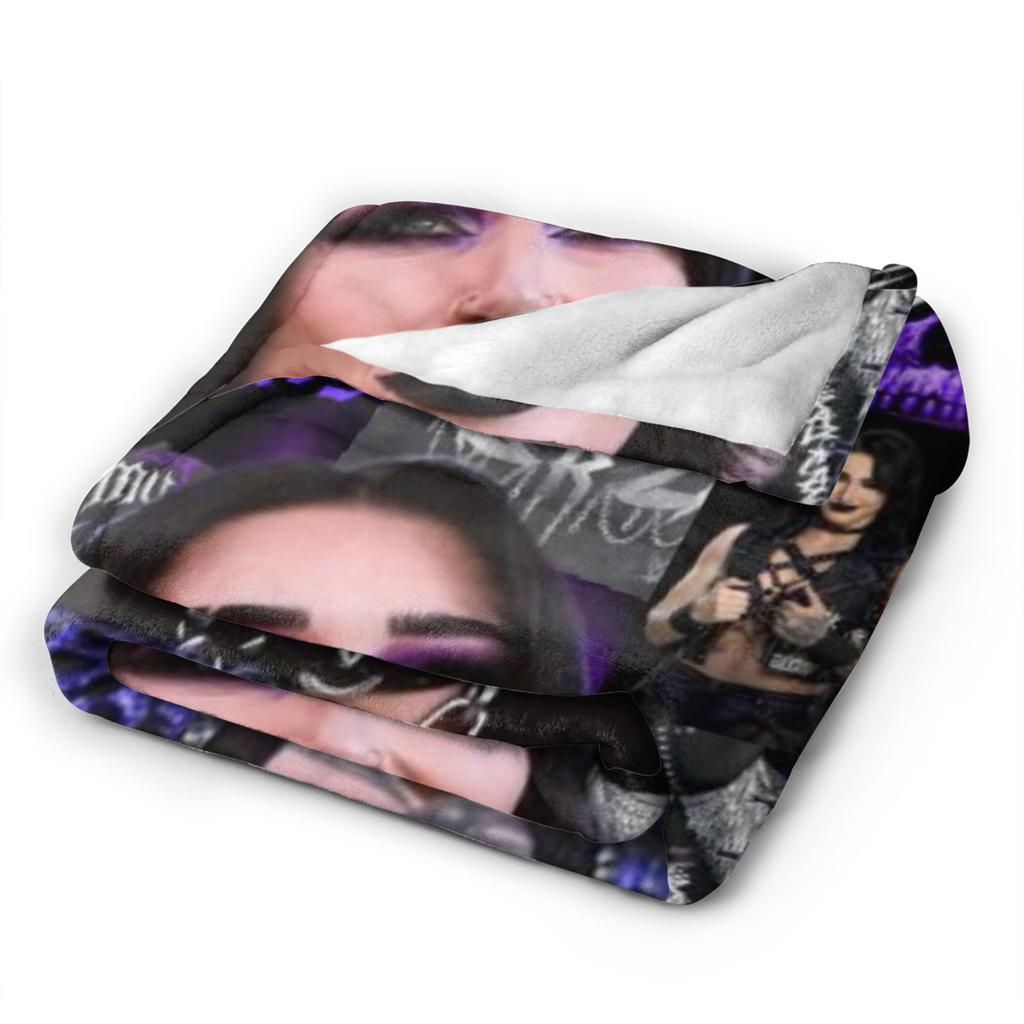 Rhea Ripley Wrestlerka Wrestlingová Hodicídeka na Pohovku Měkká Nadýchaná Plyšová Deka 50x60 Palců Vícevelikostní Přehozy na Postel pro Všechna Roční Období