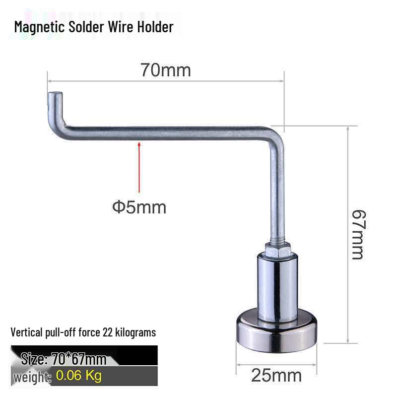 Electric Soldering Station Kit with Magnifying Glass, Fume Extractor, and Magnetic Repair Tools
