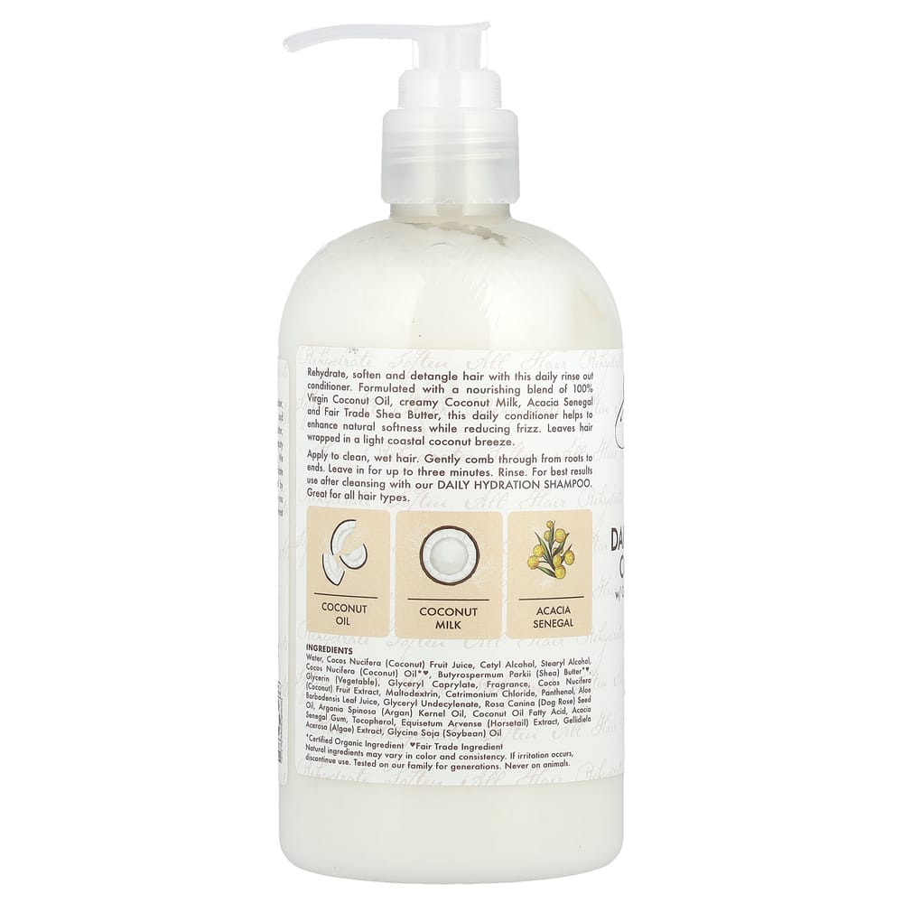 SheaMoisture Virgin Coconut Oil Daily Conditioner For All Hair Types 384ml (13oz)