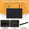 Universal Foldable Bumper Guard For Car SUV Truck, Large 41X25 Inch Rear Bumper Protector