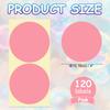 30/60Sheet Colored Dot Stickers Labels 4Inch Circle Price Sticker Self Adhesive Circle Tags Coding Labels for Organizing Sealing