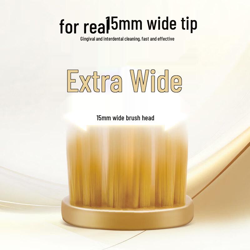 Liubizhi Wide Head Soft Bristle Gum Care Toothbrush 2-Pack