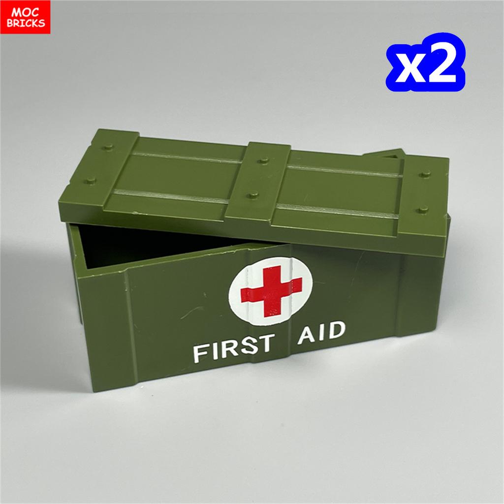 MOC Bricks Container Series Display Box Bucket Basin Pot Pack Basket Attachments Assembled Constructing Blocks Playthings Children Gift
