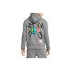 Jordan Why Not Sweatshirts Men's Gray Hooded Moderate Regular CW4254-091
