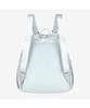 The North Face Nm2Ds11K White Label Bonnie Shirring Backpack Mini Light Gray