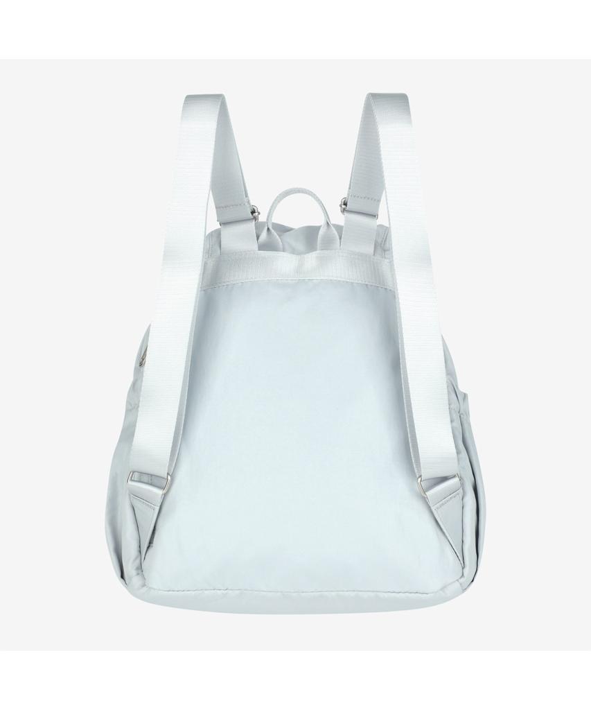 The North Face Nm2Ds11K White Label Bonnie Shirring Backpack Mini Light Gray