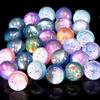 Space Theme Bounce Ball Starry Sky Planet Rubber Jumping Ball Children Birthday Party Favos Playthings Pinata Filler Christmas Present