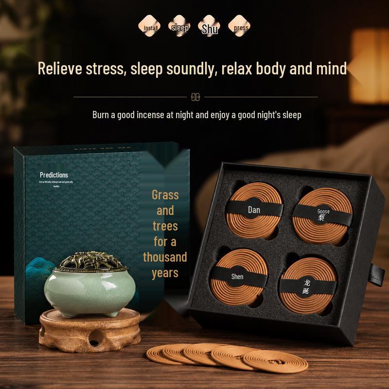 Yu Shan Natural Home Fragrance Coil Incense