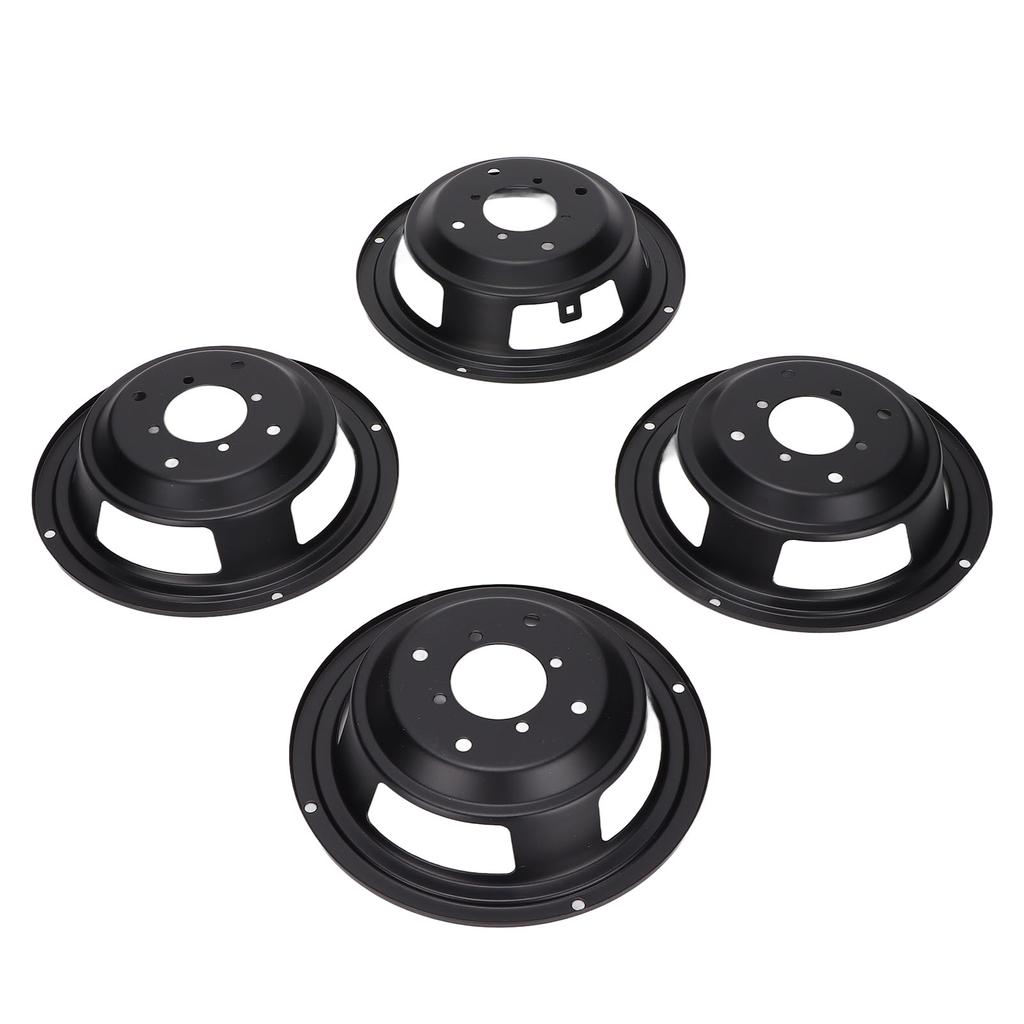 4Pcs Speaker Basin Frame 5 Inch Reverse Speaker Basin Stand with Foot Solder Tabs for DIY Speaker