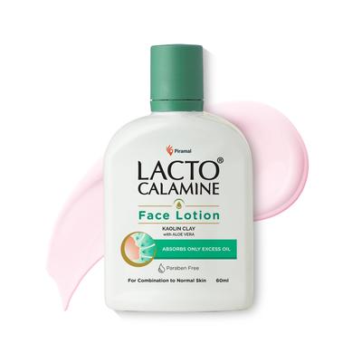 Face Lotion Kaolin Clay & Aloe Vera 60ml Daily Moisturizer For Combination To Normal Skin Oil Control And Radiant Glow