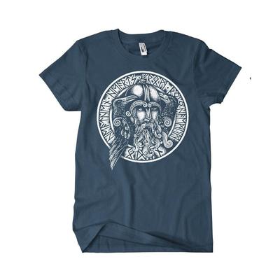 Odin Raben Denim Vikings Thor Valhalla Hugin Munin Asgard Ragnar Unisex tričko