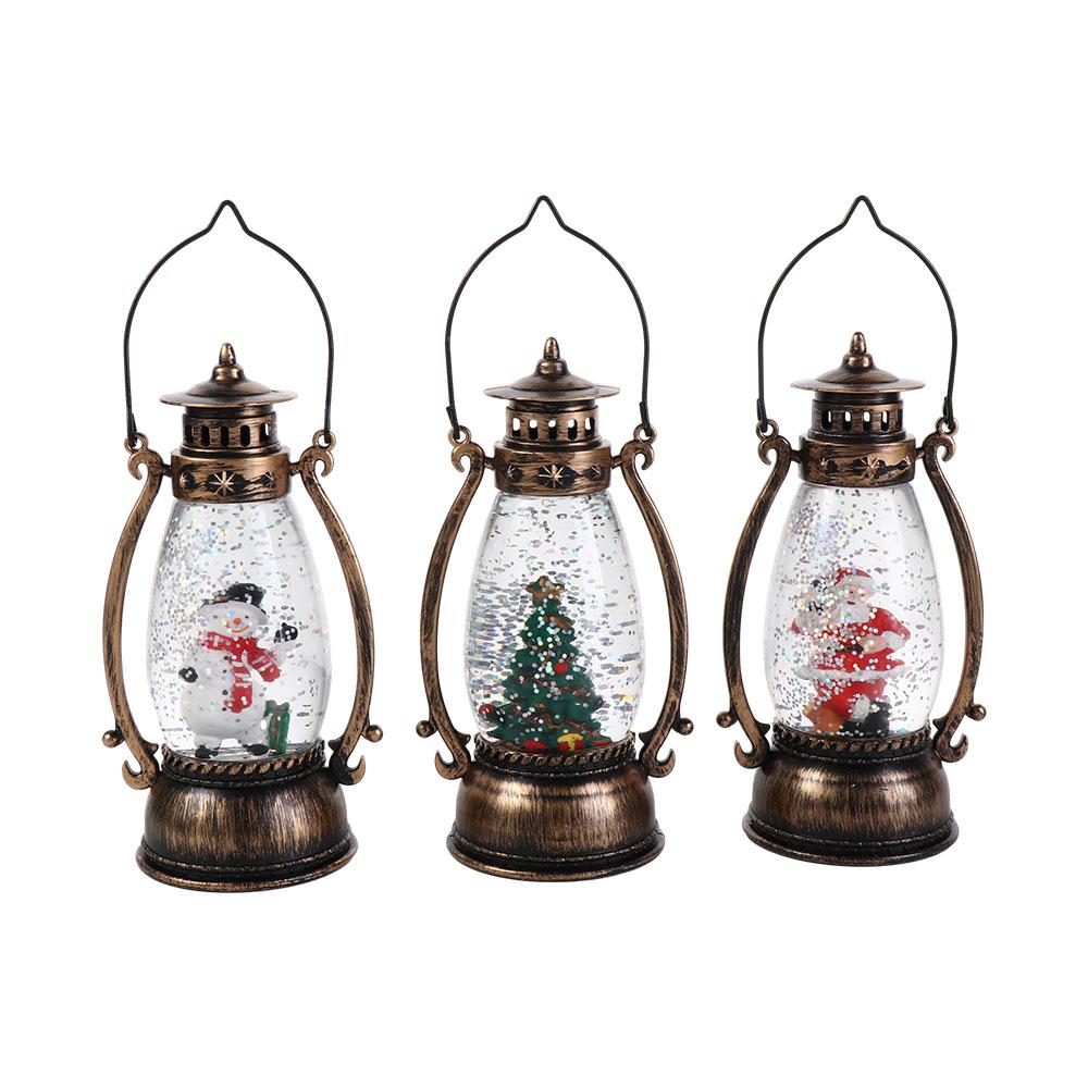 Illuminated Christmas Wind Lamp Christmas Tree Christmas Decorative Lantern Small Pendant