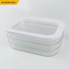 Scatola Trasparente Lavabile in Lavatrice per Alimenti, Transfrontaliera, con Coperchio per Frigoriferi da Cucina
