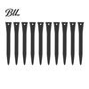 Carbon Steel Garden Stakes 10Pcs 12" Landscape Edging Stakes, Heavy Duty Anchoring Spikes, Long Ground Anchors for Soil Border Outdoor Lawn