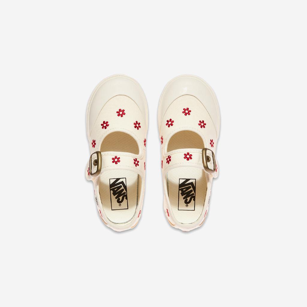 Vans Mary Jane Velcro Chantilly Floral [VN000CRYKSF-Chantilly Floral WHITE/RACING RED]