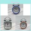 Metal Bedside Alarm Clock With Large Sound And Quiet Function For Home And Dormitory