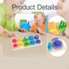 Sorting and Stacking Toys Shape Color Recognition Early Developmental Stacker Learning for