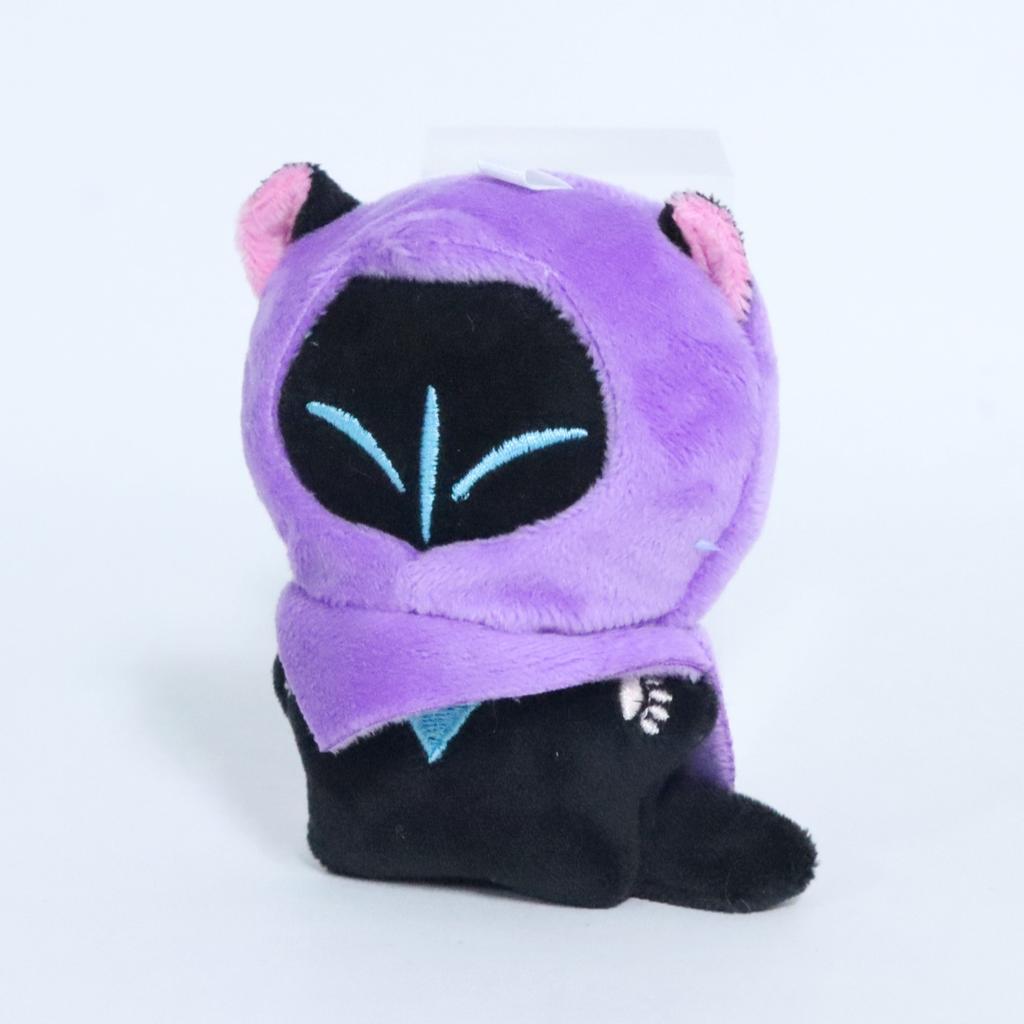 Jeu Valorant Omen Chat Périphériques de Jeu Peluche Mignon Doux Animal en Peluche Poupée Pour Enfants Fans Cadeau d'Anniversaire Parfait Décoration de Maison