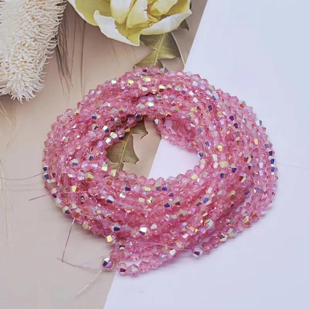 10pcs New 4mm Bicone Crystal Beads Glass Colorful Loose Spacer Beads DIY Austria Faceted Crystal Beads For Jewelry Making