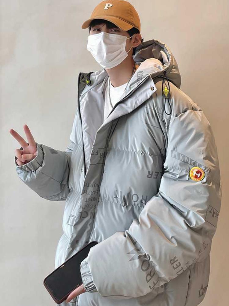 Мужская зимняя утепленная хлопковая куртка — фото 7