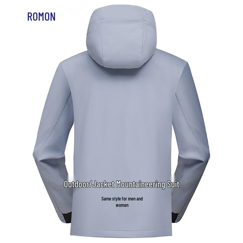 Romon Unisex Outdoor Hooded Techwear Jacket