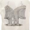 Hanes 90s Made in USA Old elephant print Short sleeve T-shirt Men's Used