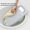 Thickened Washboard for Washing Clothes with Non-slip Washboard for Household Laundry Scrubbing Board