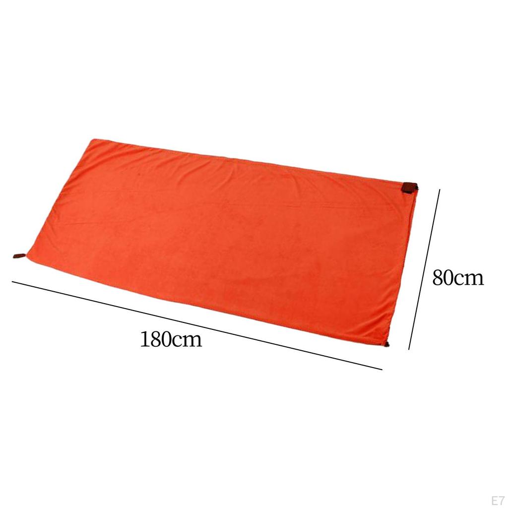 Pătură de căptușeală pentru sac de dormit din lână, ușoară, caldă, pentru activități în aer liber