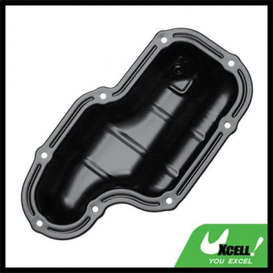 UXCELL 1 Pc No.111107S010 Engine Oil Pan for Nissan Pathfinder 2008-2012 Steel Black