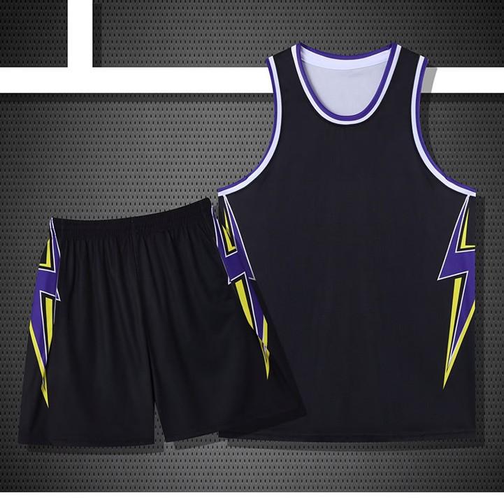Basketball Suit Men'S Game Jersey Training Suit Vest Adult Group Buying Print Number Jersey Summer
