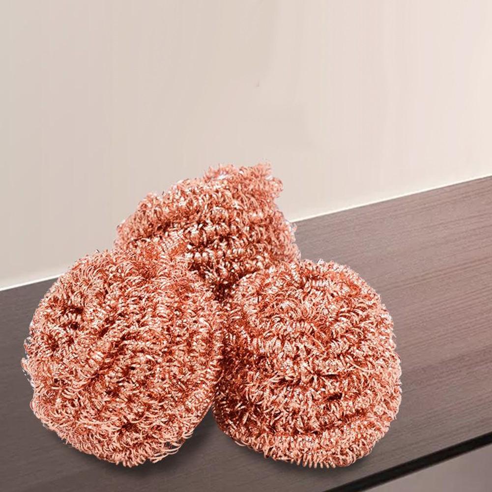 Cleaning Ball Cooper Coated Scourers Tool Nyttig 3 STK