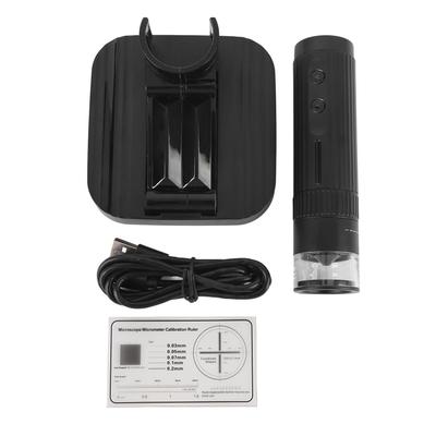 Digital Microscope with Adjustable Stand 1080P HD 50X To 1000X 8 LED Lights Wireless USB Coin