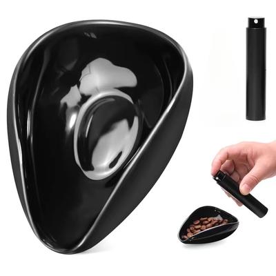 Coffee Beans Dosing Cup Trays and Spray Portable Humidifier Powder Anti Fly and Static Electricity Espresso Grinder Accessories