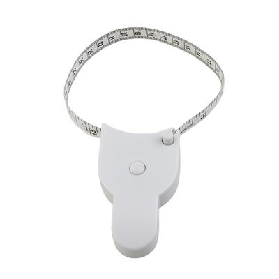 Waist Circumference Tape Measure 150cm Mini Portable Plastic 8.5*5.3*2cm