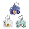 Trendy Phalaenopsis Inspired Key Holder For Daily Use Compact Design Secure Carabiner Clip Lightweight Ornament