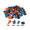 60 pezzi Per Toyota Prado 120 4Runner /FJ Cruiser Highlander RAV4 Clip Mista per Auto Rivetto per Pannello di Rivestimento Porta Anteriore dell'Auto Elementi di Fissaggio per Auto