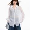 Women's Tencel Long Sleeve Sun Protection Jacket - Spring/Summer 2026 Ice Silk