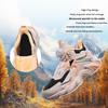 Anta Kids Trendy Fashion Thickened Warm Wear-Resistant Non-Slip Low-Top Boots Kids Boots Black White Orange A22446916-1